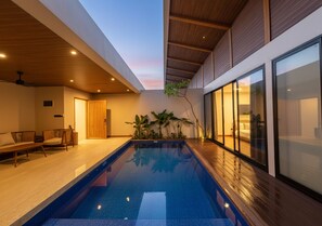 Una piscina techada