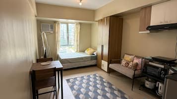 1 sovrum, strykjärn/strykbräda, wi-fi och sängkläder