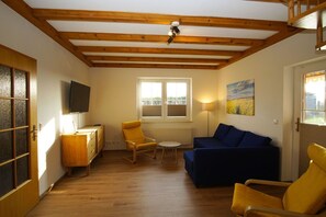 TV, stereo - Dat Bienenhuus - Idyllic location with own garden - Dat Bienenhuus (Putbus)