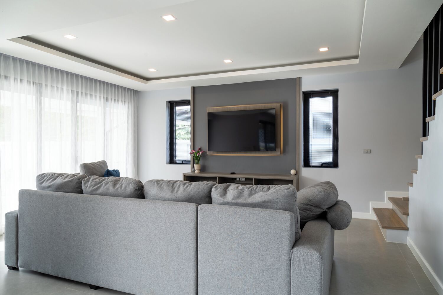 Family Villa, 4 Bedrooms, Ensuite, Pool View | Living area | Smart TV, Netflix, streaming services