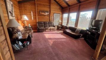 TV connectée, cheminée