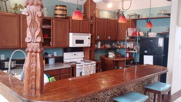 Frigorífic, microones, placa de cuina i cafetera i tetera