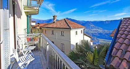 Lugano Bay View Due with Balcony for 4, Cademario, Switzerland