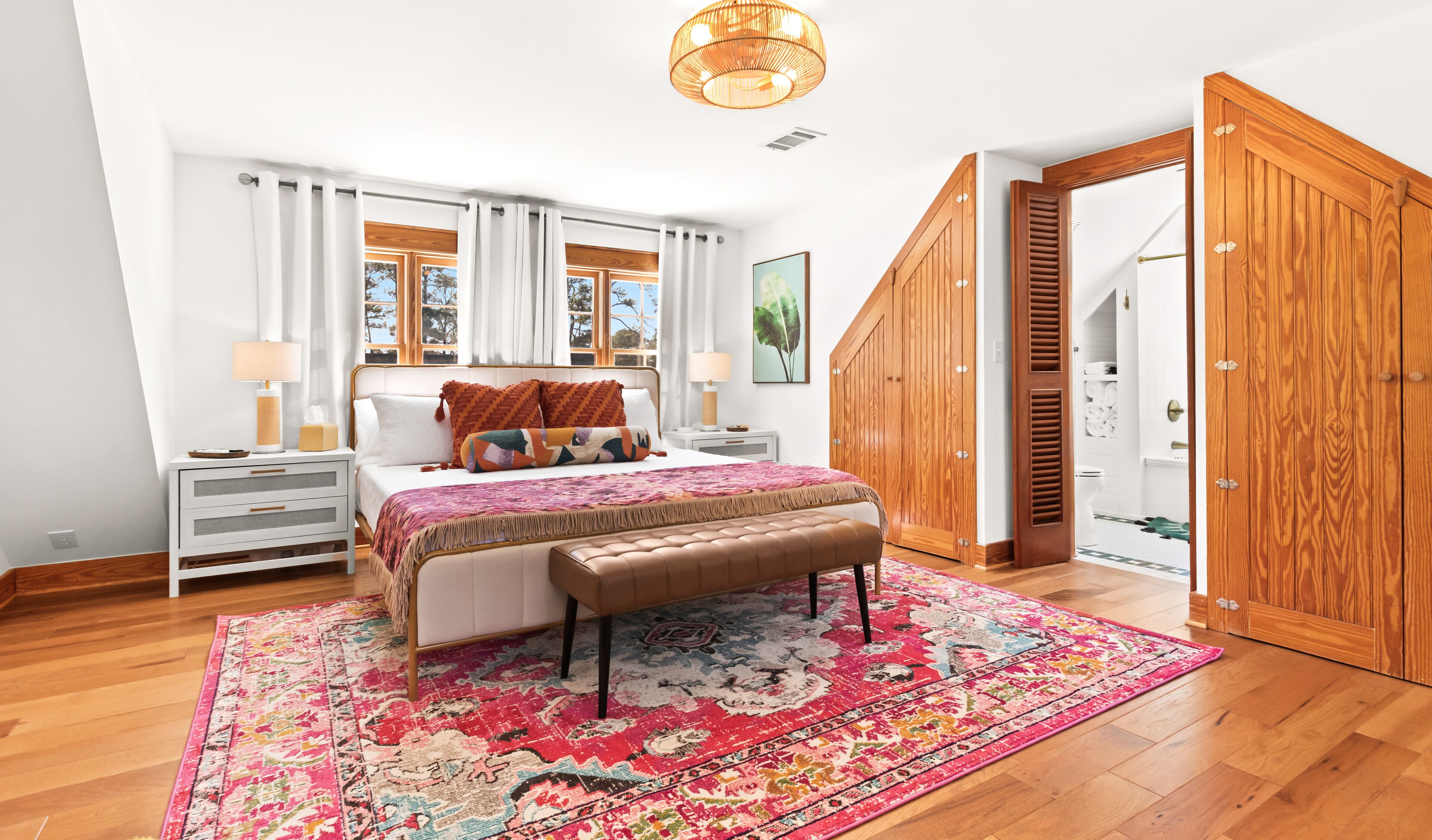 3 chambres, bureau, fer et planche à repasser, Wi-Fi gratuit