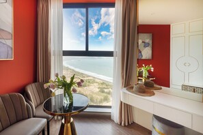 Deluxe Double Room, Beach View | Beach/ocean view - Mandala Sunrise Escape (Phan Thiet)