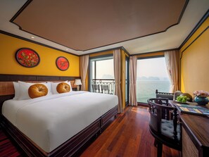 Utsikt mot strand/hav