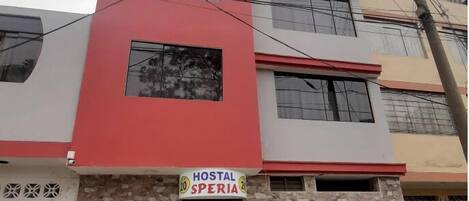 Front of property – evening/night