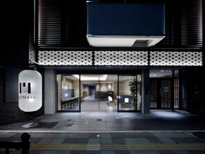 Façade de l’hébergement