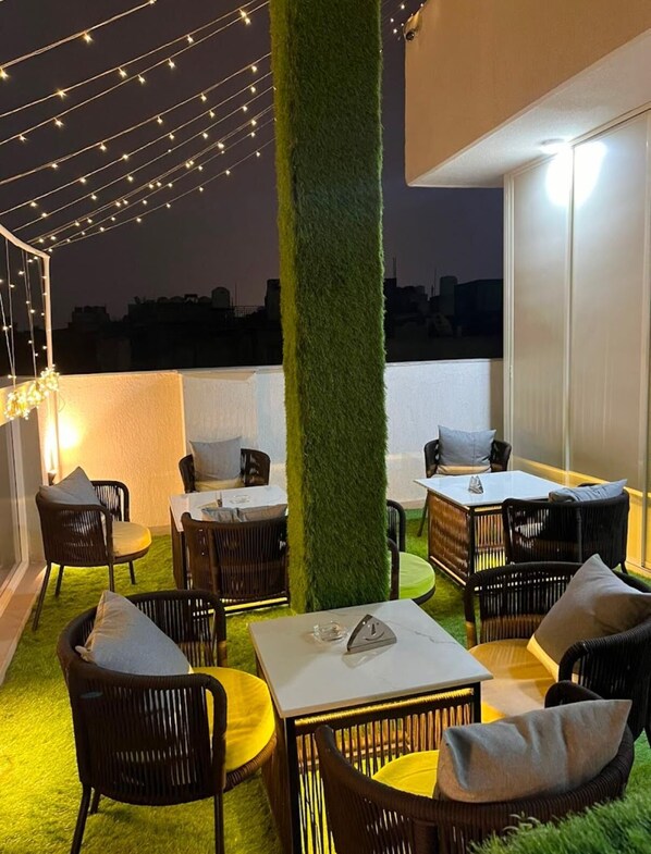 Terrasse sur le toit