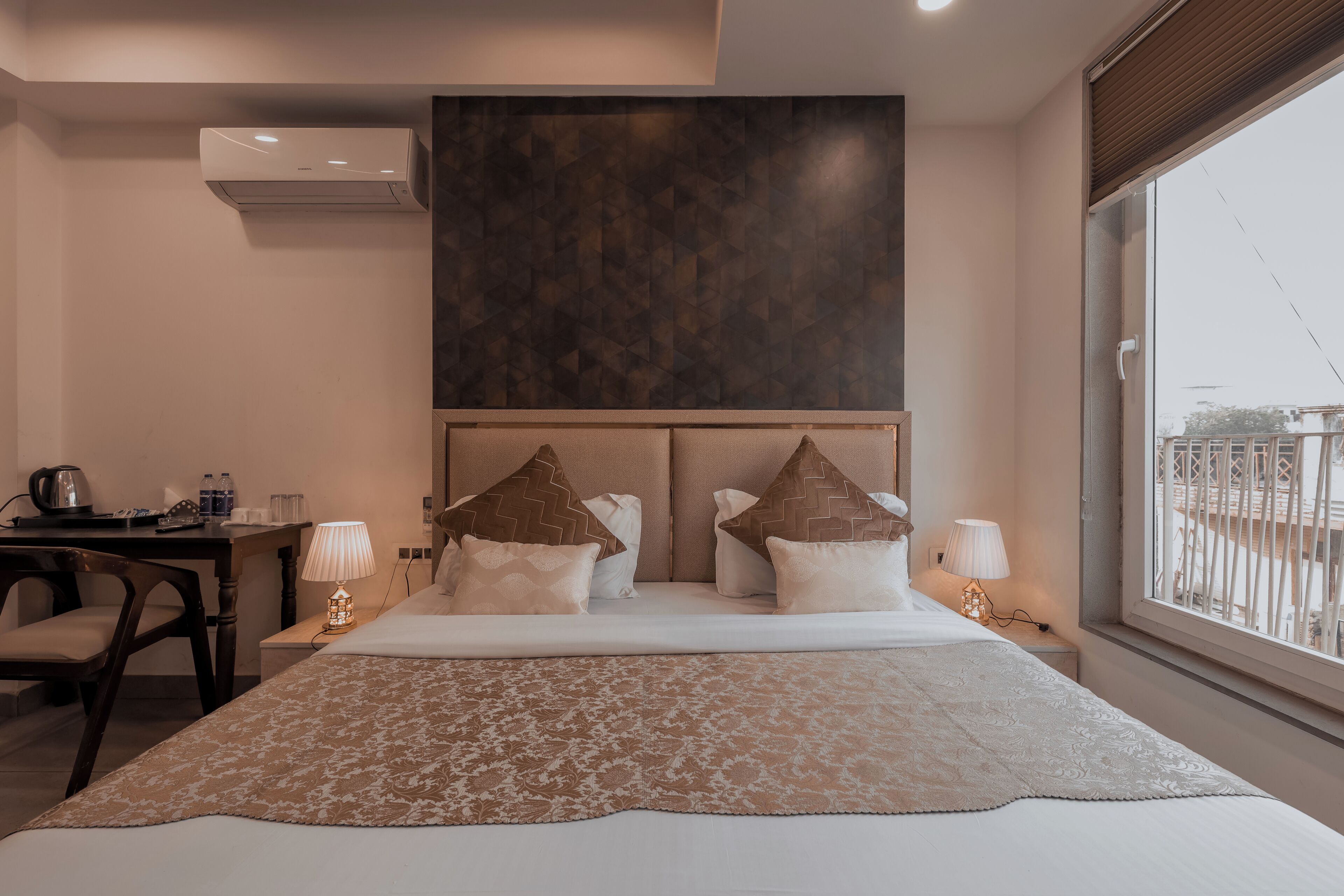 Premium Double Room, City View | In-room safe, blackout curtains, free WiFi