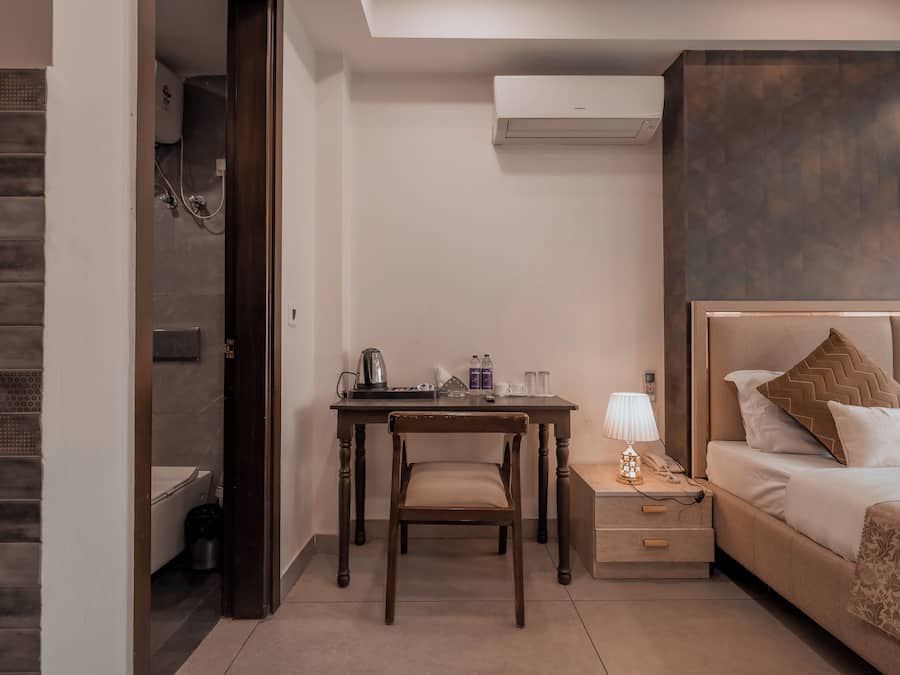 Premium Double Room, City View | In-room safe, blackout curtains, soundproofing, free WiFi
