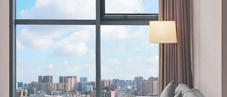 1 habitación, ropa de cama de alta calidad, minibar y escritorio