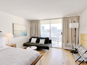 1 dormitorio, tabla de planchar con plancha, wifi gratis y ropa de cama