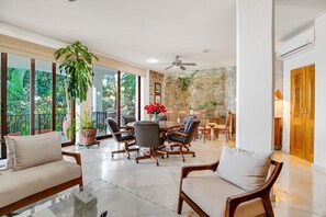 Interior - Oceanfront Villa | 7BR Cliffside Villa w/ 2 Infinity Pools, Whale Watching, Jungle Vibes (Mismaloya)