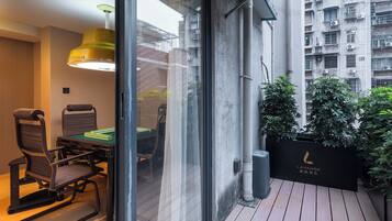 Doppia Grand, vista città | Terrazza/patio