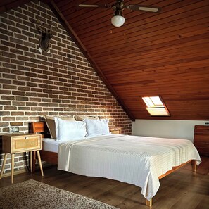 Vila Keluarga, patio | Setrika/meja setrika, Wi-Fi gratis, dan seprai linen