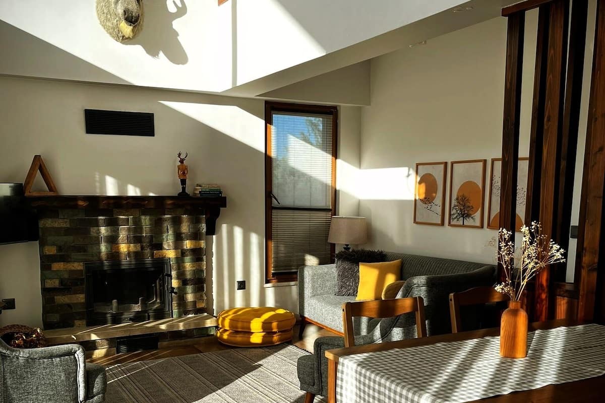 Familievilla, terrasse | 2 soverom, strykejern/-brett, wi-fi (inkludert) og sengetøy