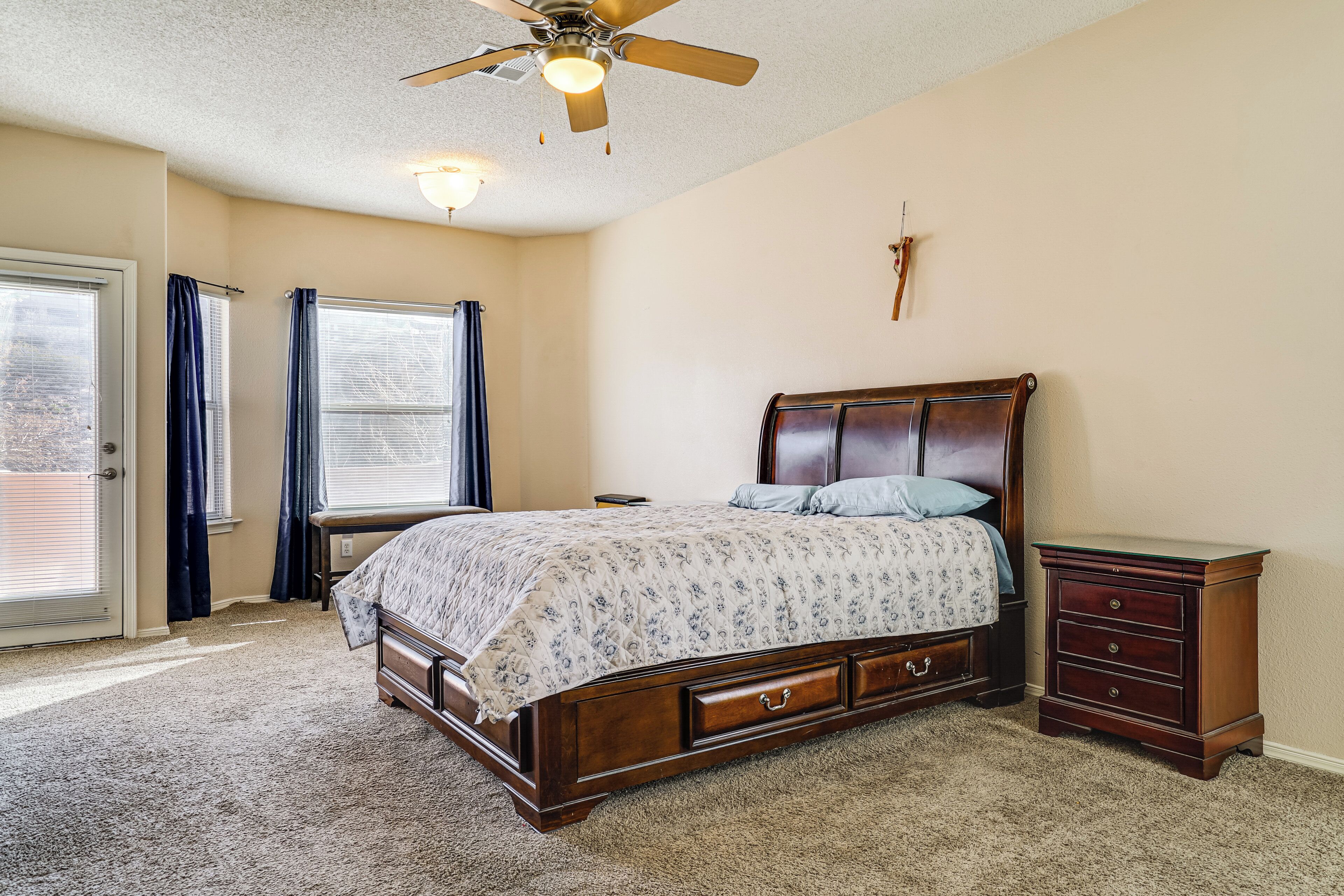 Bedroom Suite 1 | Queen Bed | Balcony Access | 2nd Floor