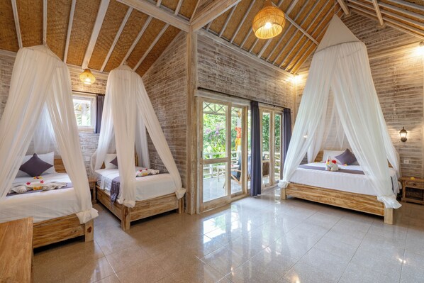 Family Triple Room, Garden View | Free WiFi - Le Biu Garden View (Lembongan Island)
