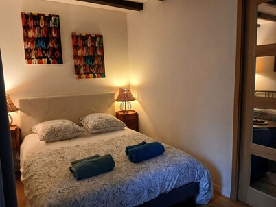 Very quiet gite, with garden, between Nantes and Rennes Dogs accepted