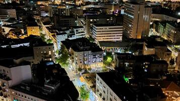 Panoramic Double Room, City View, Tower | View from room