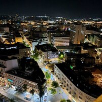 Panoramic Double Room, City View, Tower | View from room