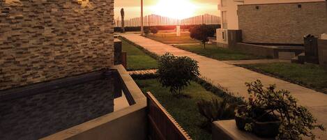 Enceinte de l’hébergement