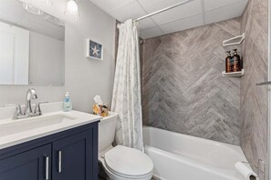 Hair dryer, towels
