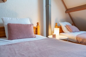 3 chambres, accès au Wi-Fi (inclus)