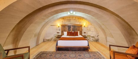 Ropa de cama de alta calidad y minibar