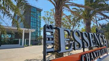 Voorkant van accommodatie