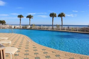 Indoor pool, a heated pool
