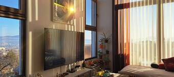 Charming 3-bedroom villa with large veranda stunning Kardzhali city view