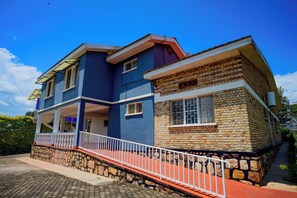 Overnatningsstedets facade