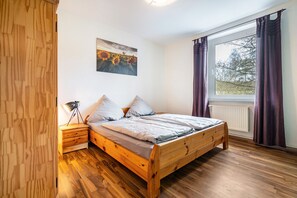 2 soverom og sengetøy