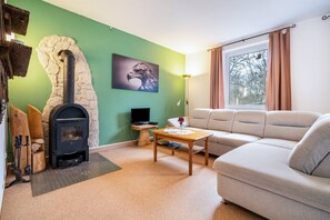 تلفزيون، مدفأة، تنس طاولة