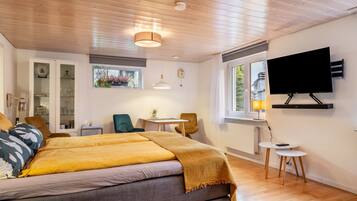 1 soveværelse, strygejern/strygebræt, gratis Wi-Fi, sengetøj