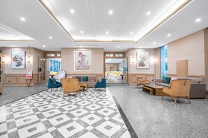 Zona de estar del vestíbulo