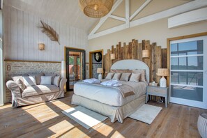 Casa de campo luxo, piscina particular, vista para o vale | 1 quarto, lençóis italianos Frette, roupas de cama premium