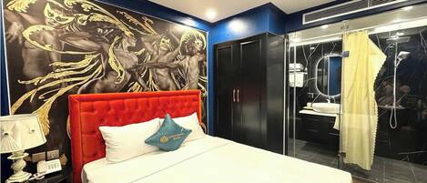 Tweepersoonskamer | Geluiddichte muren, gratis wifi