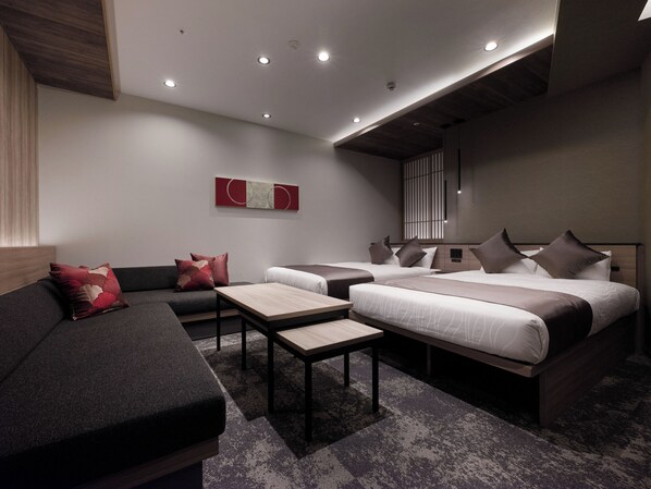 ห้องพัก (Grand Corner Suite) | ตู้นิรภัยในห้องพัก, เตารีด/โต๊ะรีดผ้า, Wi-Fi ฟรี, ผ้าปูที่นอน
