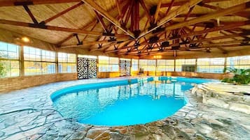 Piscine couverte, piscine chauffée