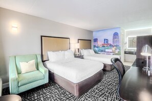 Standardzimmer, 2 Doppelbetten, Nichtraucher | Kostenloses WLAN