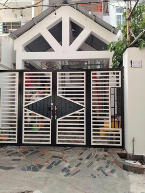 Fassade der Unterkunft