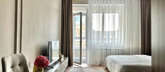 "Tango" charming 1-bedroom apartment with WiFi, AC close to Arbat