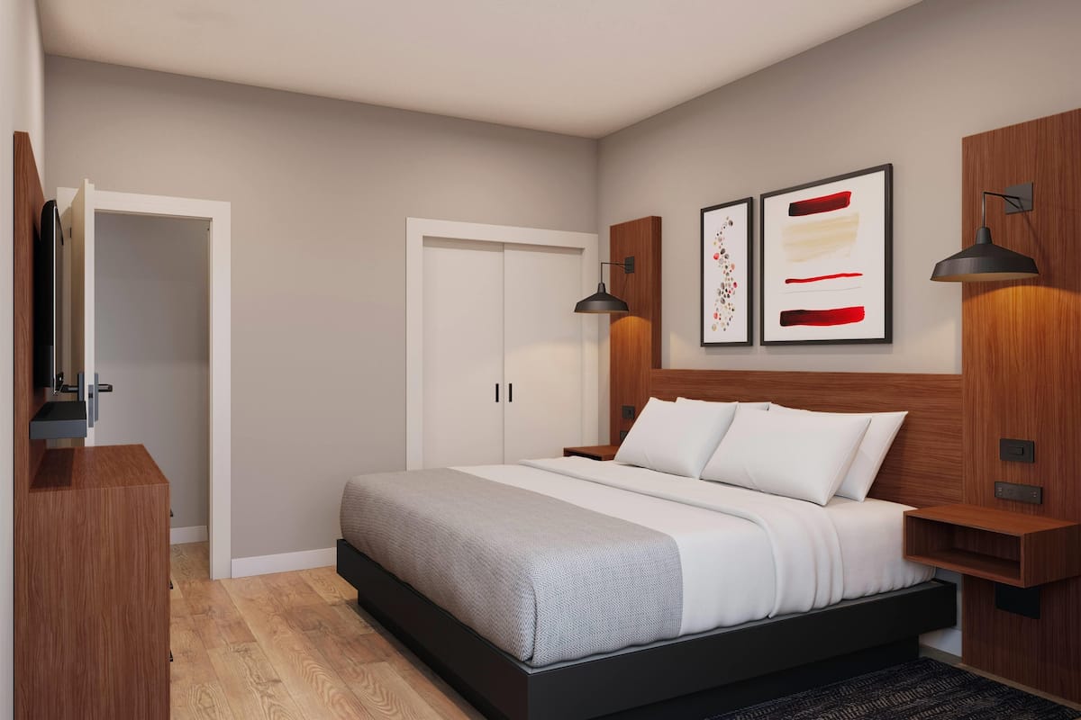 Suite estudio, 1 cama King size y sofá cama, para no fumadores, cocina