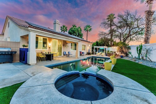 New: Gameroom Fun, Firepit, Outdoor Pool & Spa Bliss