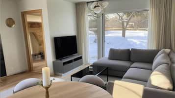 Apartment, 2 Bedrooms, Accessible, Smoking | Living room