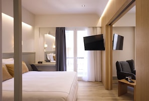1 habitación, sistema de insonorización, wifi gratis y ropa de cama