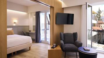 1 habitación, sistema de insonorización, wifi gratis y ropa de cama